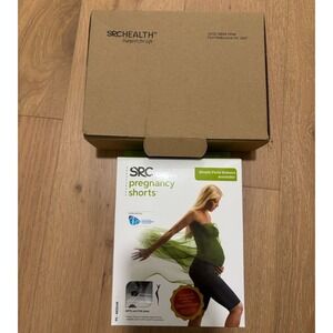 NEW SRC pregnancy shorts support garment Black PS-medium Shape Wear In Box